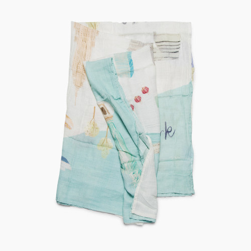 Loulou Lollipop City Muslin Swaddle Blanket - New York