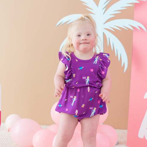 Bubble Romper in Barbie™ Astronaut