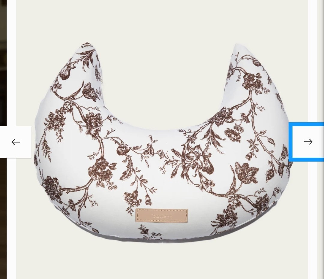 Butterr Nursing Pillow in Fable