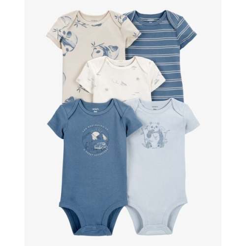 Baby 5-Pack Short-Sleeve Bodysuits - Carter's | Carter's