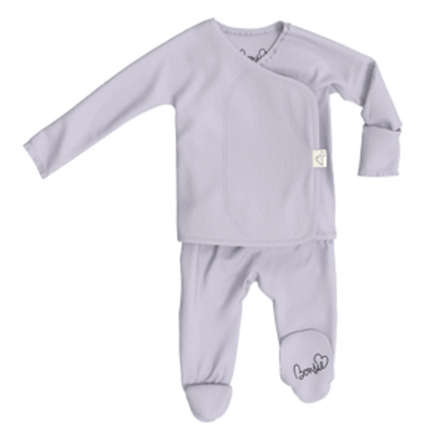 Footie - Hush Sky – Bonsie Skin to Skin Babywear