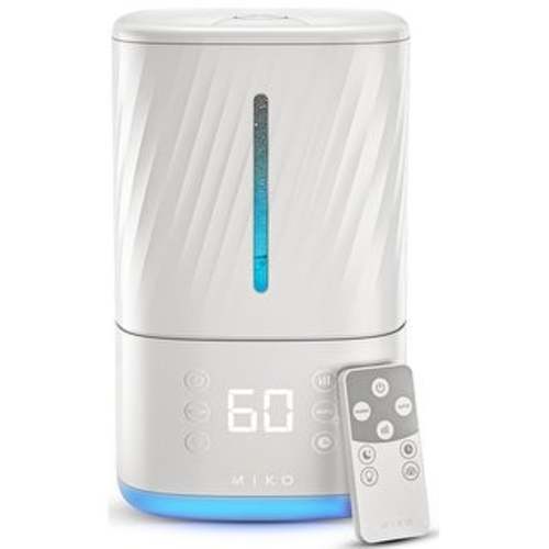 Miko Ultrasonic Humidifier Cool and Warm Mist - 1.2 Gallons