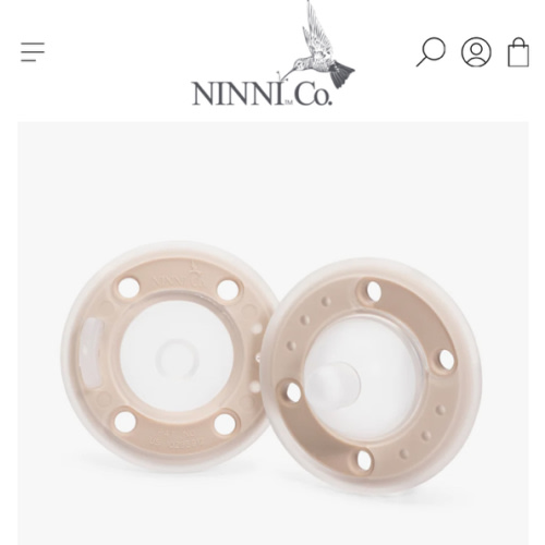 Ninni Pacifier Oatmeal 1 Pack