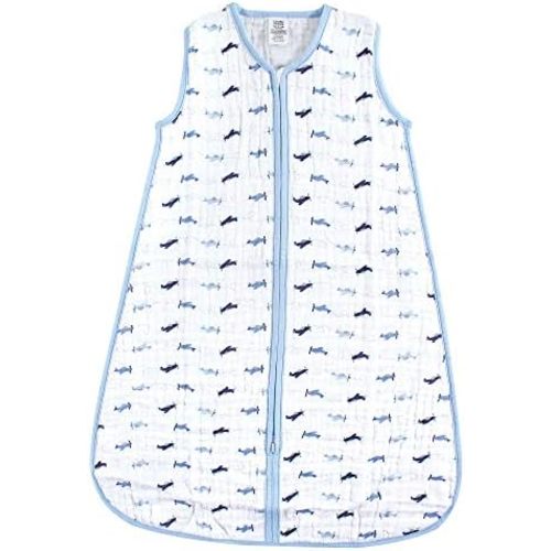 Luvable Friends Unisex Baby Sleeveless Muslin Cotton Sleeping Bag, Sack, Blanket
