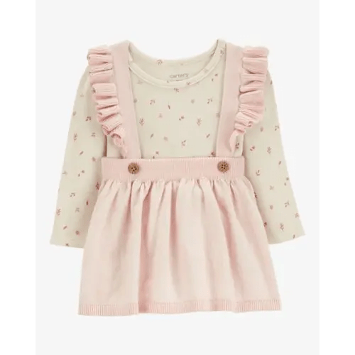 Baby 2-Piece Long-Sleeve Bodysuit & Sweater Knit Jumper Set - Carter's | Carter's