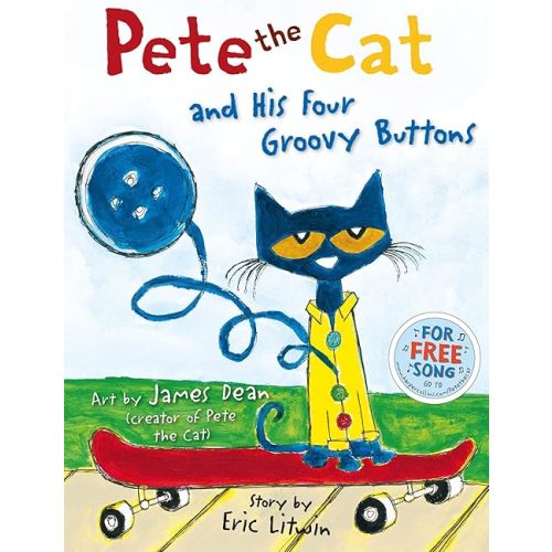 PETE THE CAT & HIS FOUR GROOVY Paperback – July 31, 2014
