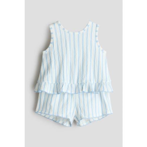 2-PIECE CRINKLED COTTON SET