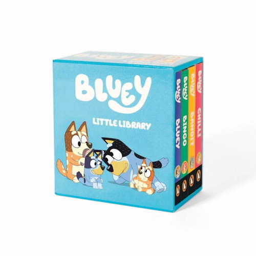 Penguin Young Readers Bluey Little Library 4-Book Box Set Hardcover for Young Readers