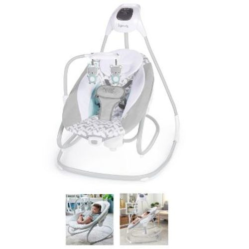 Ingenuity 2-in-1 Multi-direction Compact Baby Swing & Rocker With Vibrations - Raylan
