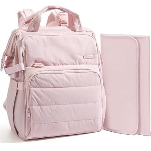 BELALIFE Backpack Diaper Bag with Changing Pad, Baby Care Organizer