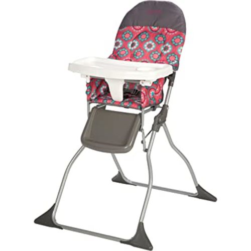 Cosco Kids Highchair for Baby, Simple Foldable High Chair, Convenient, Lightweight, and Compact Design, Posey Pop