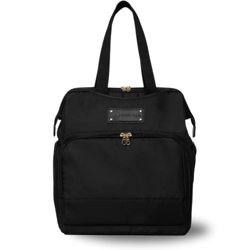 Norah Breast Pump Backpack Black Stylish and Functional Pump Bag for Daily Use – Sarah Wells Bags