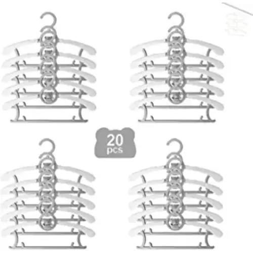 Baby Nursery Closet Hangers, Ultra-Thin Non-Slip and Extendable