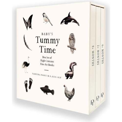 Baby's Tummy Time Book Box Set - Paige Tate | Maisonette