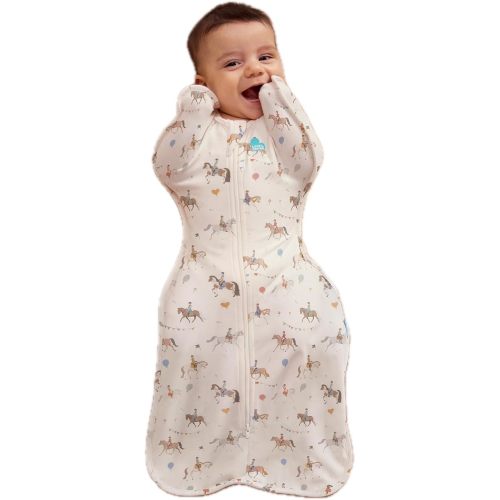 Love to Dream Swaddle UP, Baby Sleep Sack Self-Soothing Swaddles for Newborns, Improves Sleep, Secure Fit Calms Startle Reflex, New Born Essentials for Baby, 1.0 TOG, 5-8.5 lbs, Year of the Horse