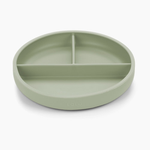 Lalo Suction Plate - Sage, 1