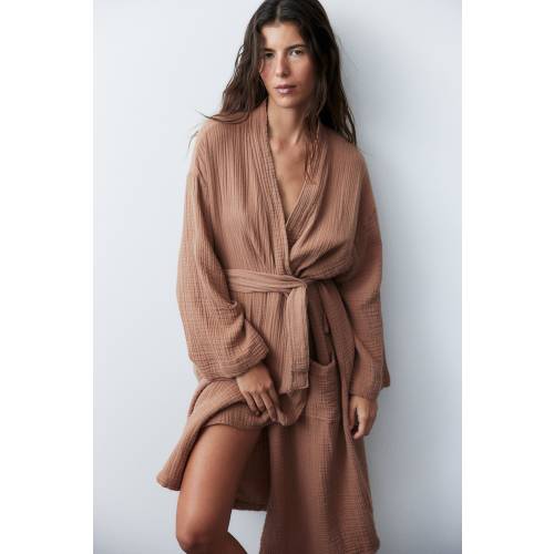 MUSLIN BATHROBE
