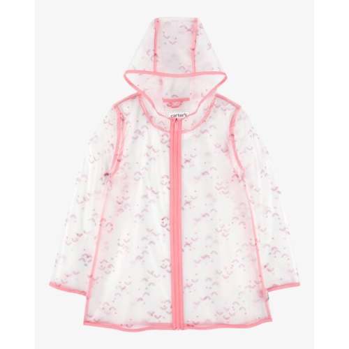 Rainbow Translucent Rain Jacket - Pink - Carter's | Carter's