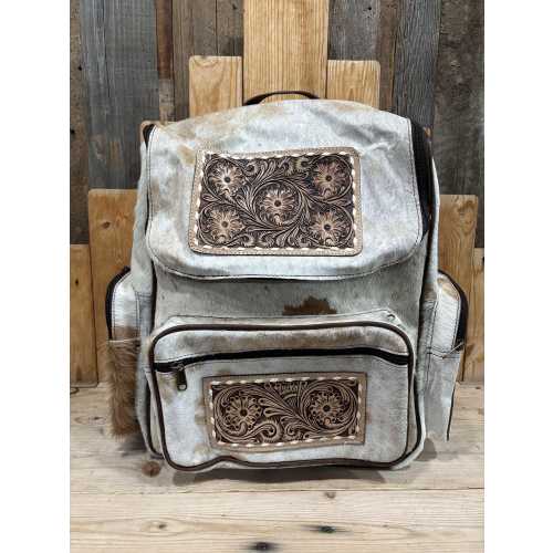 Western Cowhide/Tooled Backpacks!