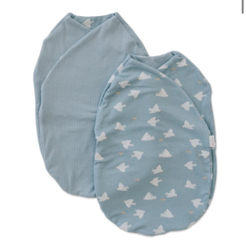 Cocoon Swaddles | Cornflour Doves | Size Small