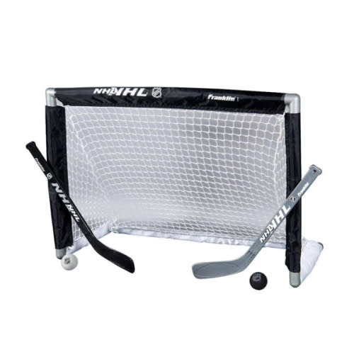 Franklin Sports NHL Mini Hockey Goal Set