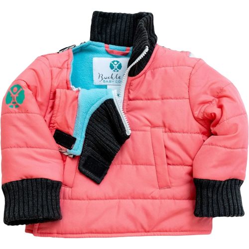 Buckle Me Baby Winter Coat | Toastier Car Seat Jacket for Boys and Girls - Featured on Shark Tank 6 Months - 6 Years
