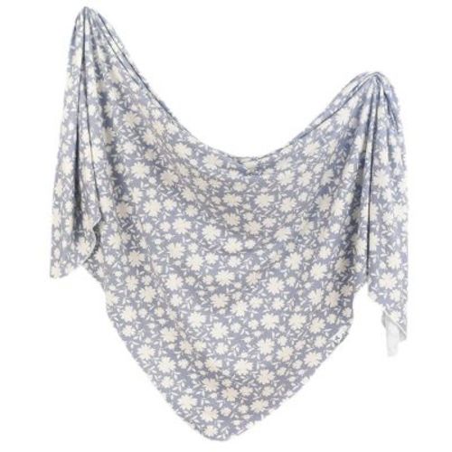 Copper Pearl Bloom Knit Swaddle Blanket - Lacie