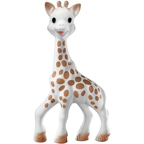 Sophie la girafe | Handcrafted for 60 Years in France | 100% Natural Rubber | Designed for Teething Babies | Awaken All 5 Senses | Easy to Clean | Pack of 1