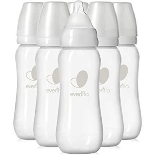 Evenflo Feeding Premium Proflo Venting Balance Plus Standard Neck Baby, Newborn and Infant Bottles - Developed by Pediatric Feeding Specialists - 9 Ounce (Pack of 6)