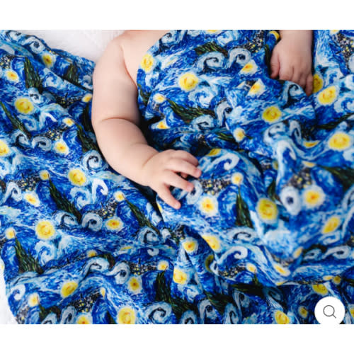 Starry Night Swaddle Blanket