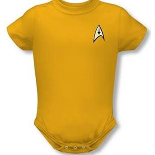 Star Trek Command Uniform Onesie Size 12 Months