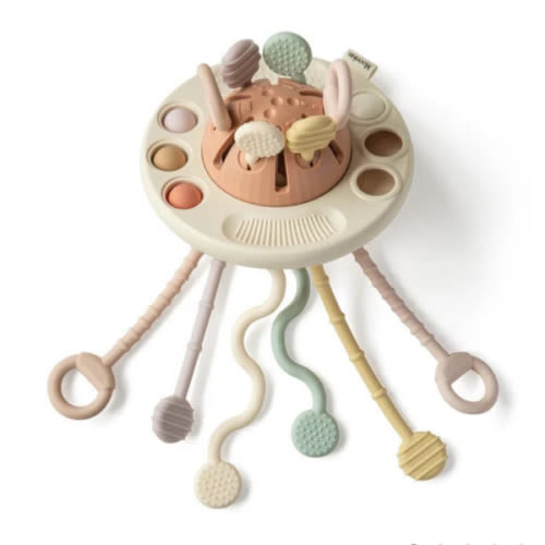 UFO Silicone Pulling Toy