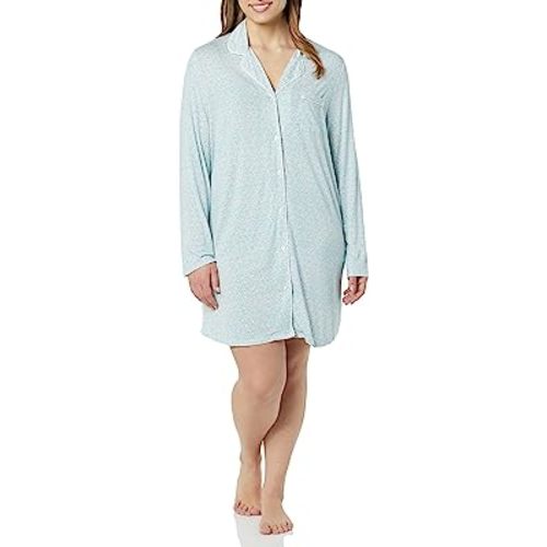 Amazon Essentials Women's Piped Nightshirt