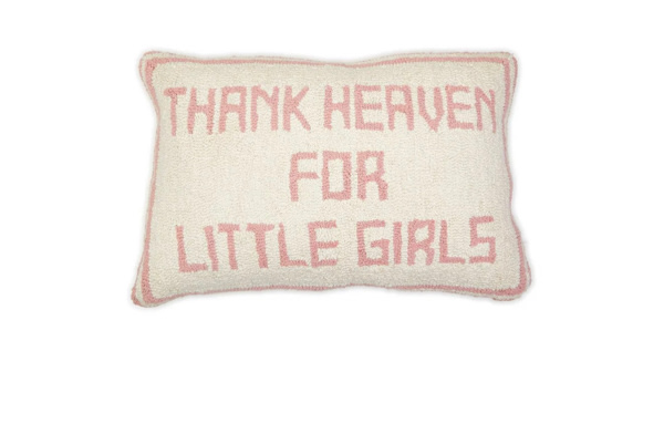 Two's Company Thank Heaven Punch Embroidery Decorative Throw Pillow – Smyth Jewelers