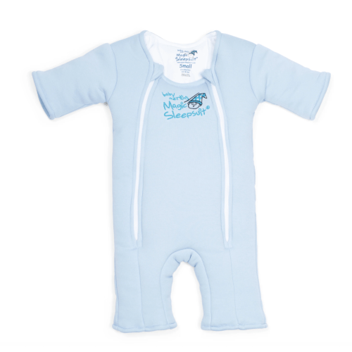 Blue Baby Merlin’s Magic Sleepsuit – 100% Cotton for Better Baby Sleep