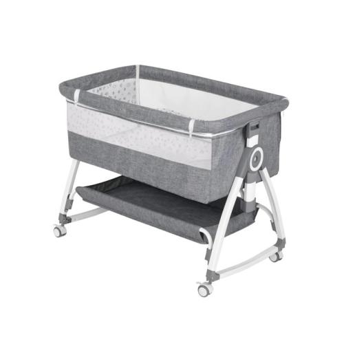 Advwin Baby Cot Crib Grey