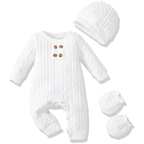Newborn Baby Boy Clothes Infant Baby Rompers Boy Cute Newborn Boy Outfits 3PCS Romper Jumpsuit For Baby Boys
