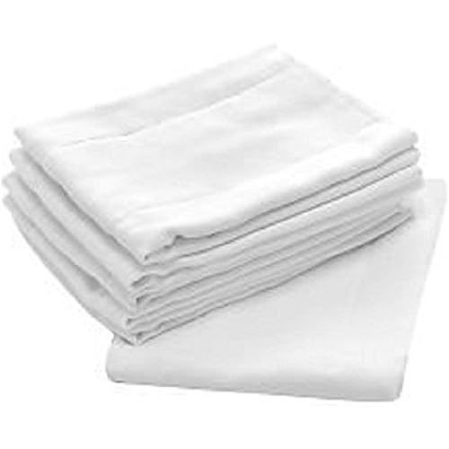 High Absorbency, Birdseye Diapers and Burp Cloth, Hypoallergenic, Soft and Safe On All Skins (6 Pack)