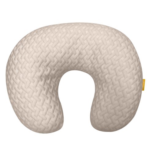Simmons Deluxe Nursing Pillow with Removable Cover, Sand
