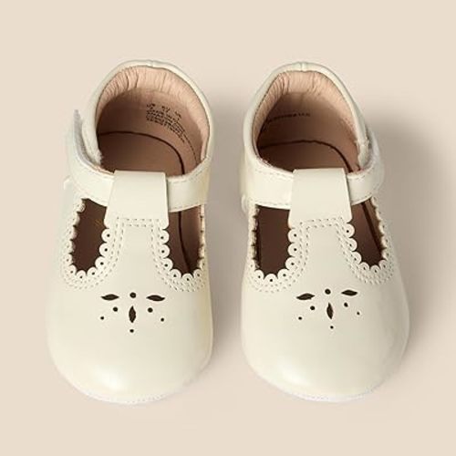 Amazon Essentials x Sofia Grainge Toddlers and Baby Girls’ Non-Slip Mary Jane Shoes