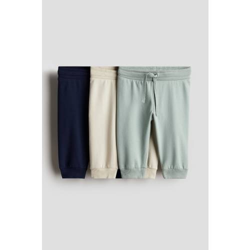 3-PACK COTTON JOGGERS