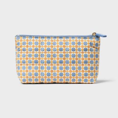Sonia Kashuk™ Small Bag - Blue/Yellow Quilted