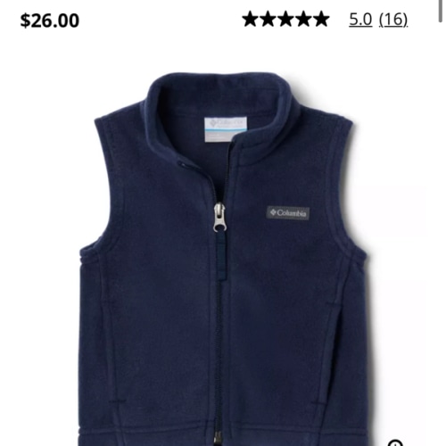 Infant Steens Mountain™ Fleece Vest | Columbia Sportswear