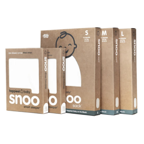 SNOO Sleep Sack Bundle in Small, Medium, Large Sizes and Sheets – Happiest Baby