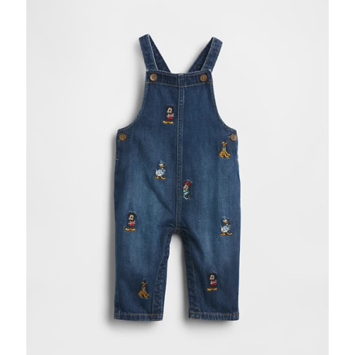 Gap × Disney Baby Denim Overalls | Gap