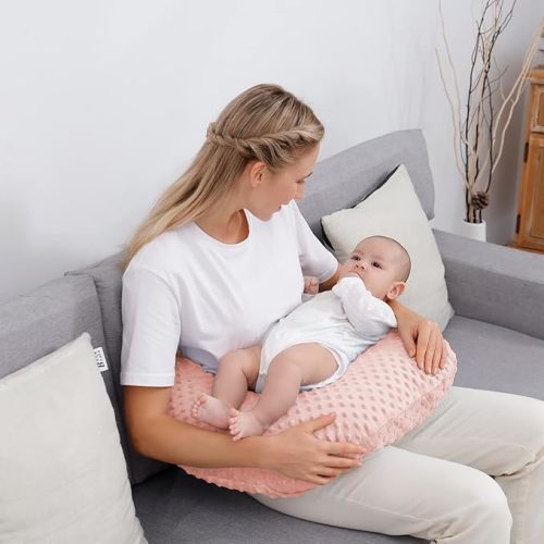 Aullar Nursing Pillow and Positioner for Breastfeeding Bottle Feeding, Propping Baby, Tummy Time, Baby Sitting Support, Awake-Time Support (Pillow Only) : Amazon.com.au: Baby