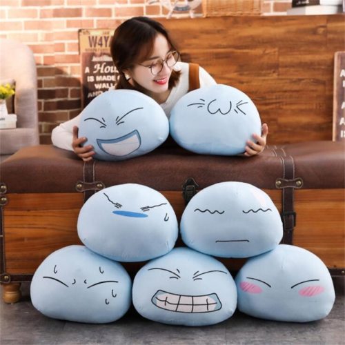 Anime That Time I Got Reincarnated As A Slime Rimuru Tempest Slime Stuffed Doll Pillow