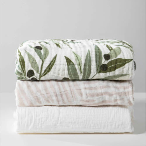 Babyletto Crib Sheet in GOTS Certified Organic Muslin Cotton