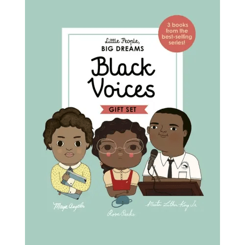 Little People, Big Dreams: Black Voices a book by Maria Isabel Sanchez Vegara, Lisbeth Kaiser, Mai Ly Degnan, et al. - Bookshop.org US