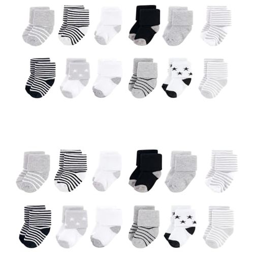 Hudson Baby Baby Grow with Me Cotton Terry Socks